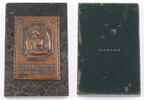 Beyenburg/Wuppertal Briefbeschwerer / Plakette / Munitionsmaterial-und Metallwerk A.G.Beyenburg an... -