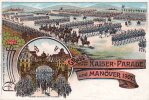 Deutsches Reich Ansichtskarte Gruss von der Kaiser-Parade -