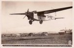 Deutsches Reich Ansichtskarte/Messerschmitt M 24 Der Nordbayerischen Verkehrsflug A-G -