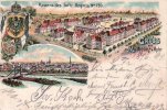 Deutsches Reich Ansichtskarte/Gruss aus Mülheim an der Ruhr/Kaserne des Inftr.-Regmts.No.159 -