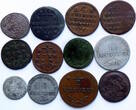WÜRZBOURG  Lotof 12 Scheidemünzen from 1685 to 1811 fine to XF