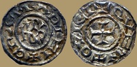 FRANCE - CAROLINGIENS Obole CHARLES II THE BALD, 840-877. Obol QUENTOVIC -