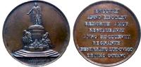 FRANKREICH Medaille Louis XVIII - Restoration of the statue of Louis xv in Reims -