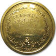 GREAT BRITAIN 52mm AE gilded medal 1798 A.D. 41st birthday of prominent actor John Philip Kemble - by John Hancock EF / EF+ cleaned surfaces