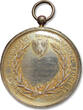 GREAT BRITAIN 47mm SILVER Agricultural Award Medal 1874 A.D. by Thomas Ottley - horse, cattle, sheep, pig - in box - awarded to Mr. Underhill VF+ / EF-hairline scratches, gold irridescent toni