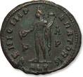 ROMAN EMPIRE AE follis / nummus circa 311 A.D. Galerius, Alexandria mint - GENIO IMPERATORIS reverse - VF+ (note that photo