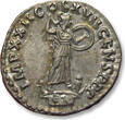 ROMAN EMPIRE AR silver denarius 95-96 A.D. Domitian / Domitianus, Rome - IMP XXII COS XVII CENS P P P - EF / EF+ light steelgrey toning with hints of gold