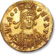 ROMAN EMPIRE AV gold solidus circa 462-466 A.D. Leo I the Thracian, Constantinople mint - officina S (= 2nd or 6th) - VF+ / EF-minor encrustations