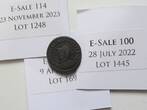 ROMAN EMPIRE AE follis / nummus circa 321-324 A.D. Licinius II as Caesar, Heraclea mint - with 3x auction tickets - VF+ even dark patina