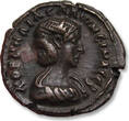 ROMAN EMPIRE BI tetradrachm circa 266-267 A.D. Cornelia Salonina, Alexandria dated RY 14 - Ex Busso Peus Auktion 323, nov 1988 EF / EF+ nearly as minted, beautifully toned