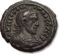 ROMAN EMPIRE 23mm BI tetradrachm circa 245-246 A.D. Philip I The Arab, Alexandria - Ex Dr. Busso Peus Auktion 323, november 1988- EF / EF+ nearly as minted