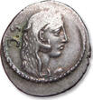 ROMAN REPUBLIC AR denarius 56 B.C. Faustus Cornelius Sulla, Rome mint VF+ / EF-some flatness, hints of irridescent tonin