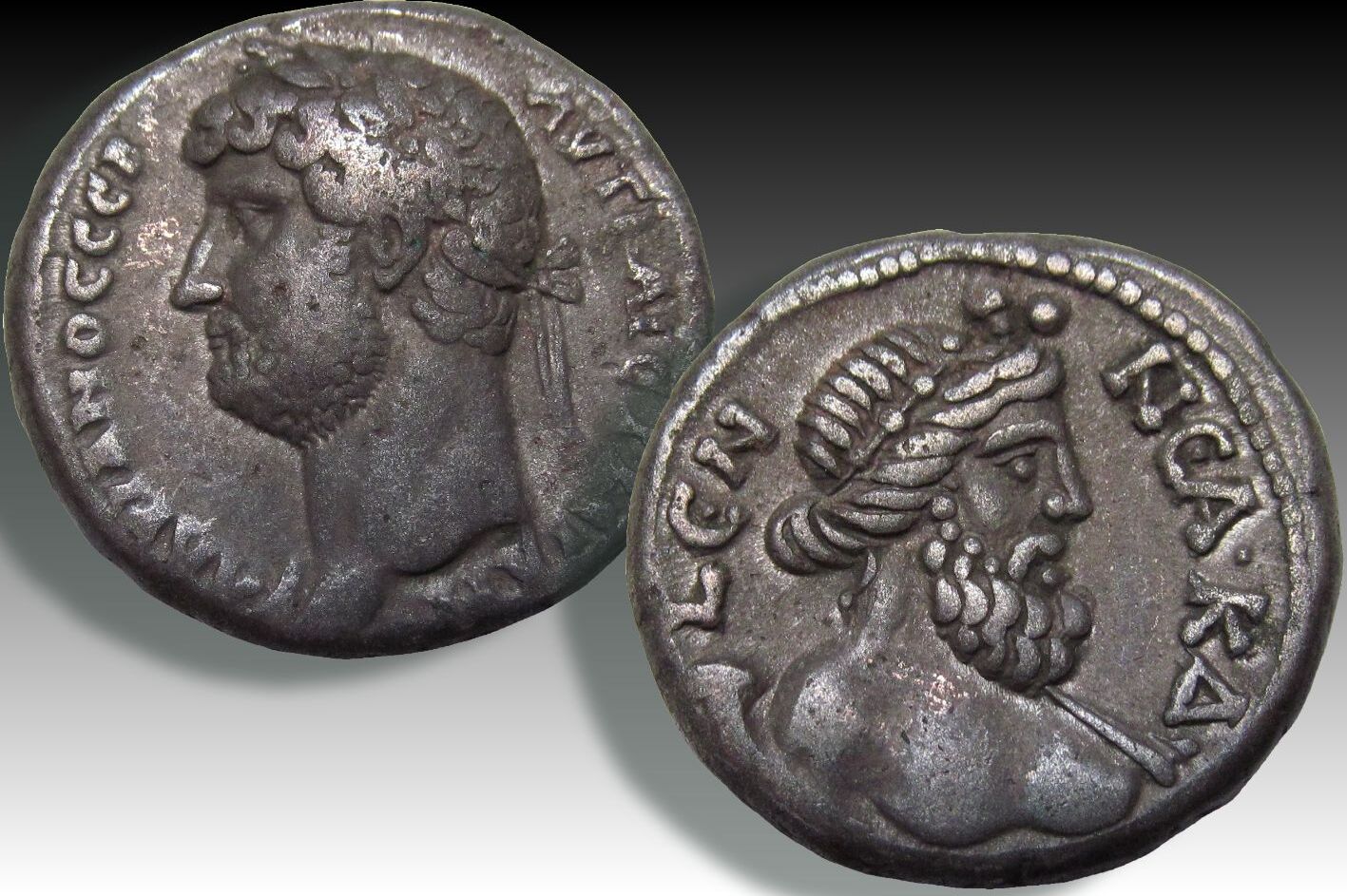 ROMAN EMPIRE BI tetradrachm 134-135 A.D. Hadrian / Hadrianus, Egypt ...