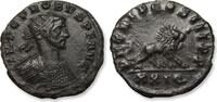 ROMAN EMPIRE AE antoninianus Probus, Siscia mint - radiate lion reverse, scarce type - -