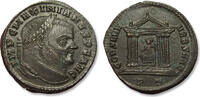 ROMAN EMPIRE 25mm AE follis Maximianus, Ticinum mint - CONSERV VRB SVAE - -