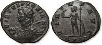 ROMAN EMPIRE AE/BI silvered antoninianus Probus, Ticinum mint - VIRTVS AVG / QXXT - -