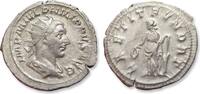 ROMAN EMPIRE AR silver antoninianus Philip I The Arab, Rome mint - LAETIT FVNDAT - heavy coin, full strike -