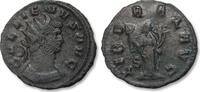 ROMAN EMPIRE AE/BI antoninianus Gallienus, Rome mint - LIBERAL AVG, S in field - -