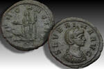 ROMAN EMPIRE AE 26mm As Severina, Rome mint - officina ϛ or S - rare cointype in great condition -