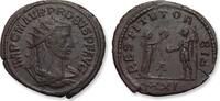 ROMAN EMPIRE AE/BI silvered antoninianus Probus, Antioch mint - RETITVT ORBIS, A in field, XXI in exergue - -