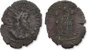 ROMAN EMPIRE AE/BI antoninianus Tetricus I, Romano-Gallic Emperor, Cologne mint - FIDES MILITVM - -