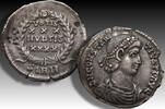 ROMAN EMPIRE AR silver siliqua Constantius II, Sirmium mint - mintmark SIRM - -
