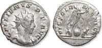 ROMAN EMPIRE AR silver antoninianus Gallienus, Lugdunum or Cologne mint - VICT GERMANICA issue, victory over Germans -
