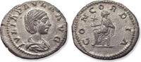 ROMAN EMPIRE AR silver denarius Julia Paula, Rome mint - CONCORDIA reverse - scarce Empress in great condition -