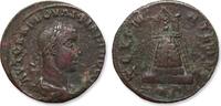 ROMAN EMPIRE AE 29mm provincial coin (8 assaria) Philip II, Commagene, Zeugma mint - temple of Zeus Katabaites - -