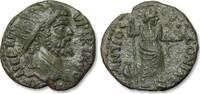 ROMAN EMPIRE AE 23mm provincial coin Septimius Severus, Pisidia, Antioch - ANTIOCH COLONIAE, Mên reverse - IMP XI -