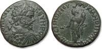 ROMAN EMPIRE AE 26mm provincial coin (tetrassarion ?) Septimius Severus, Marcianopolis - under Julius Faustinianus, legatus consularis -