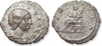 ROMAN EMPIRE AR silver denarius Julia Maesa, Rome mint - PVDICITIA - -