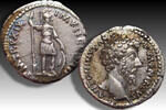 ROMAN EMPIRE AR silver denarius circa 164-165 A.D. Marcus Aurelius, Rome... 196.77 US$  +  24.45 US$ shipping