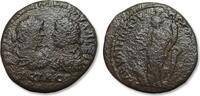 ROMAN EMPIRE AE 27mm pentassarion Moesia, Marcianopolis, Caracalla & Geta - under Flavius Ulpianus - -
