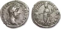 ROMAN EMPIRE AR silver denarius Lucius Verus, Rome mint - TR P VI IMP III COS II / PAX - -