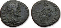 ROMAN EMPIRE Æ 20mm (diassarion?) Septimius Severus, Marcianopolis - Cybele seated left, variety with scepter - -