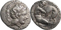diobolo MÖ 380-334.  Yunan paraları Calabria Tarentum SS / EXF.  250,00 EUR + 18,00 EUR kargo