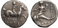 stater MÖ 272-235.  Yunan paraları calabria Tarentum ss hafif tonda 175,00 EUR + 18,00 EUR nakliye
