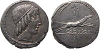 Roman Republic  denarius 88 BC. almost exf.