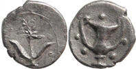 Nadir obolo.  MÖ 302-228.  Yunan paraları Calabria Tarentum Exf.  390,00 EUR + 18,00 EUR kargo