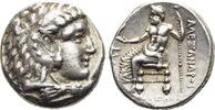 MAKEDONISCHE KÖNIGE Tetradrachme Alexander III. der Große, 336 - 323 v. Chr. -