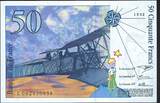 France / Frankreich 50 Francs 1992 Saint exupéry E.002 GEM UNC