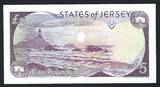 Jersey 5 Pounds 1993 Queen Elysabeth II P.GEM UNC
