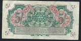 Grande Bretagne / Britain / England 5 Shillings 1946 British Armed Forces VF