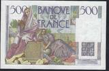 France / Frankreich 500 Francs 06/09/1945 Chateaubriand O.26 AU