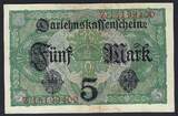 Allemagne / Deutschland / Germany 5 Mark 01/08/1917 Darlehnskassenschein EF