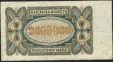 Allemagne / Deutschland / Germany 2 Millionen Mark 23/07/1923 Reichsbanknote F+