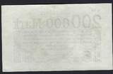 Allemagne / Deutschland / Germany 200000 Mark 09/08/1923 Reichsbanknote EF