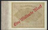 Allemagne / Deutschland / Germany 1 Milliarde Mark 15/12/1923 Reichsbanknote VF+