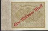 Allemagne / Deutschland / Germany 1 Milliarde Mark 15/12/1923 Reichsbanknote VF+